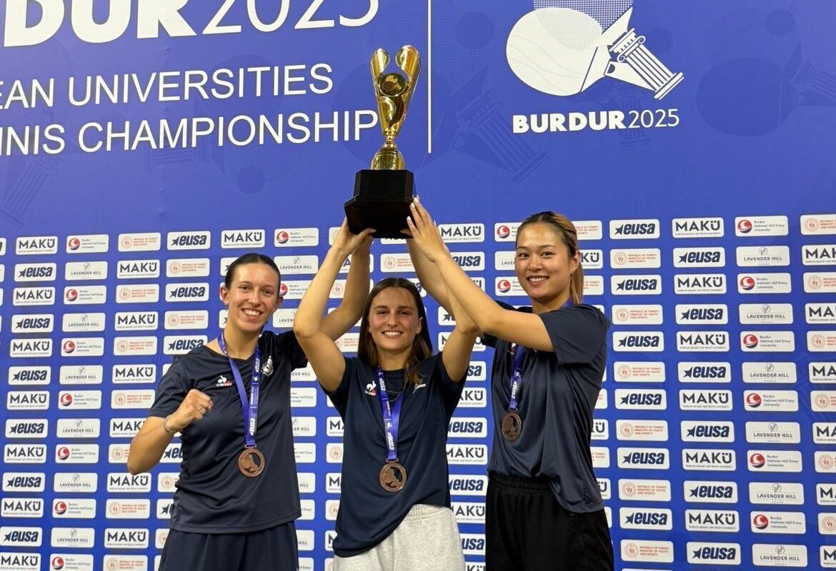 Médaillée de bronze des Championnats d&rsquo;Europe Universitaire
